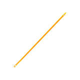 El Castor Bastón Fibra Vidrio Punta Plástico 1.20 M