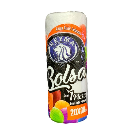 Reyma Bolsa de Basura en Rollo 20X30