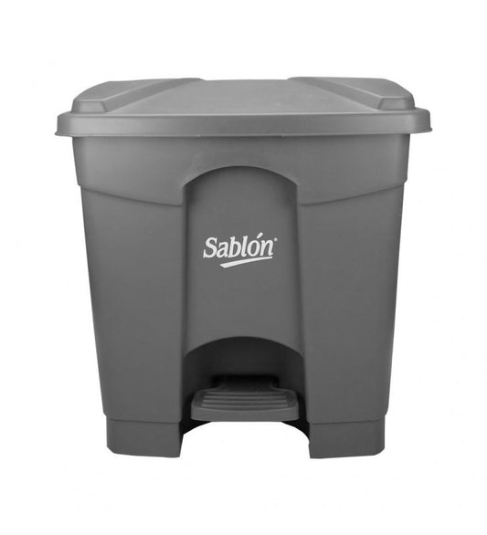 Sablón Cesto de Pedal 30L Gris
