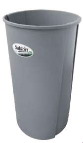 Sablón Cesto Redondo 80L S/Tapa