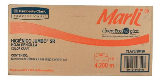 Marli Papel Higiénico Rollo D/700 M